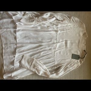 All Saints high low blouse